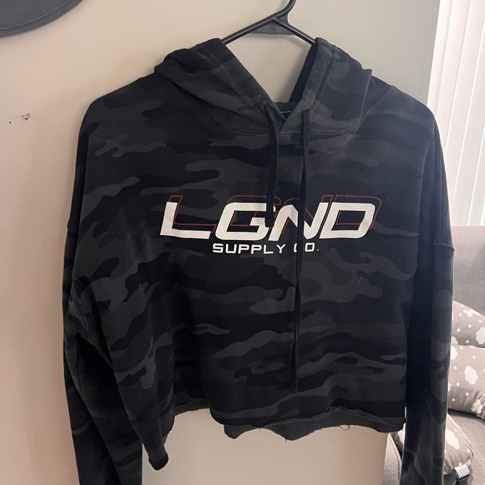 Black Camo Women's Hoodie